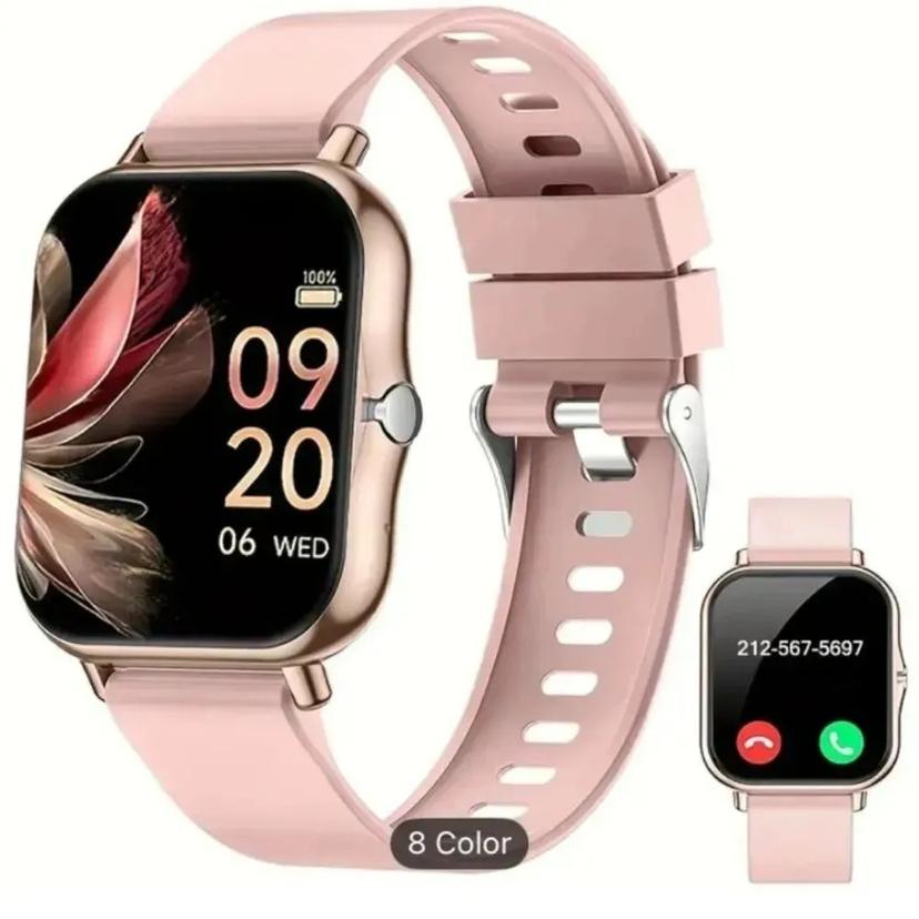 Smartwatch Rosa Llamadas Notificaciones