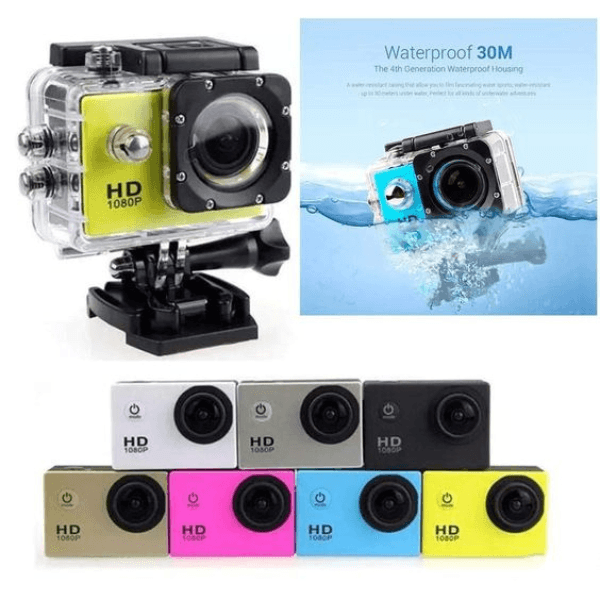 CAMARA HD 1080P TIPO GO-PRO