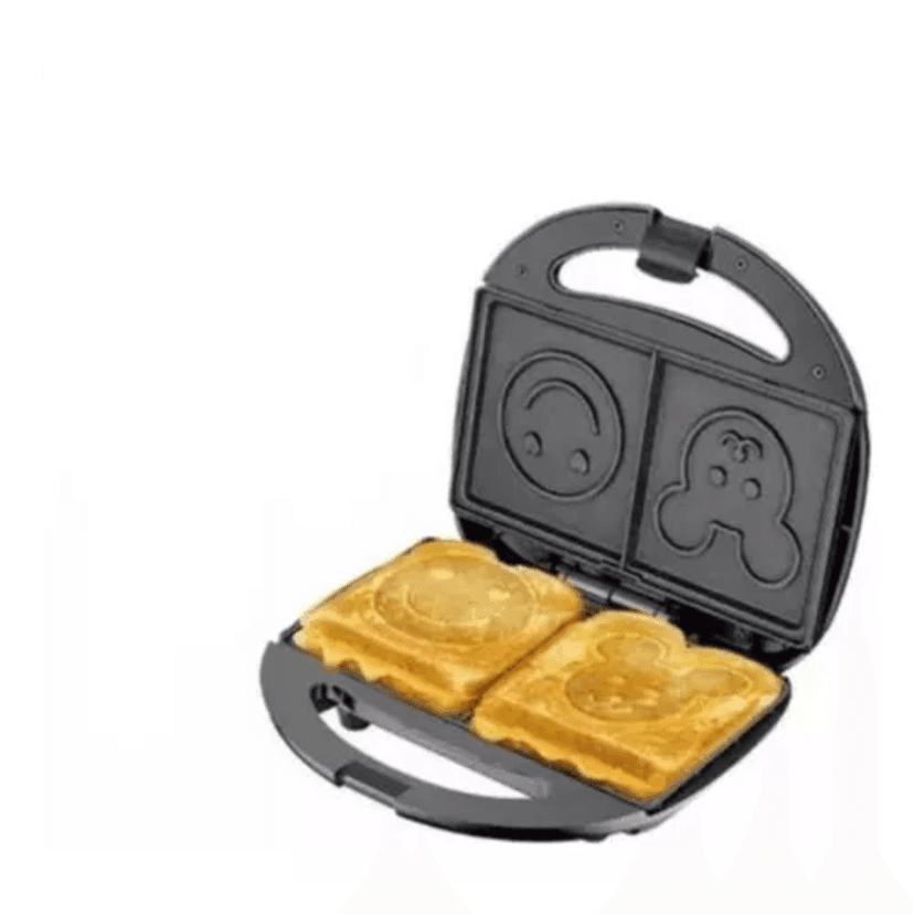 Tostadora Waflera Y Sandwichera Con Figuras
